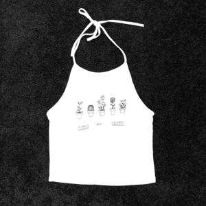 Plants are friends halter